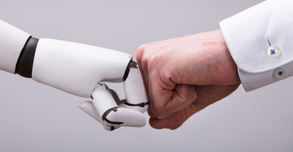De robot is de baas